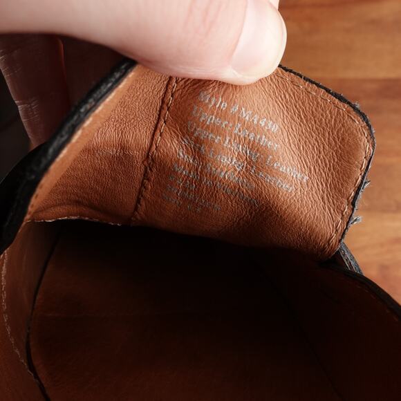 Madewell Shoes WMS SZ 6.5 BLK The Alex Heeled Loafer Leather Minimalist Slip On - Picture 13 of 14